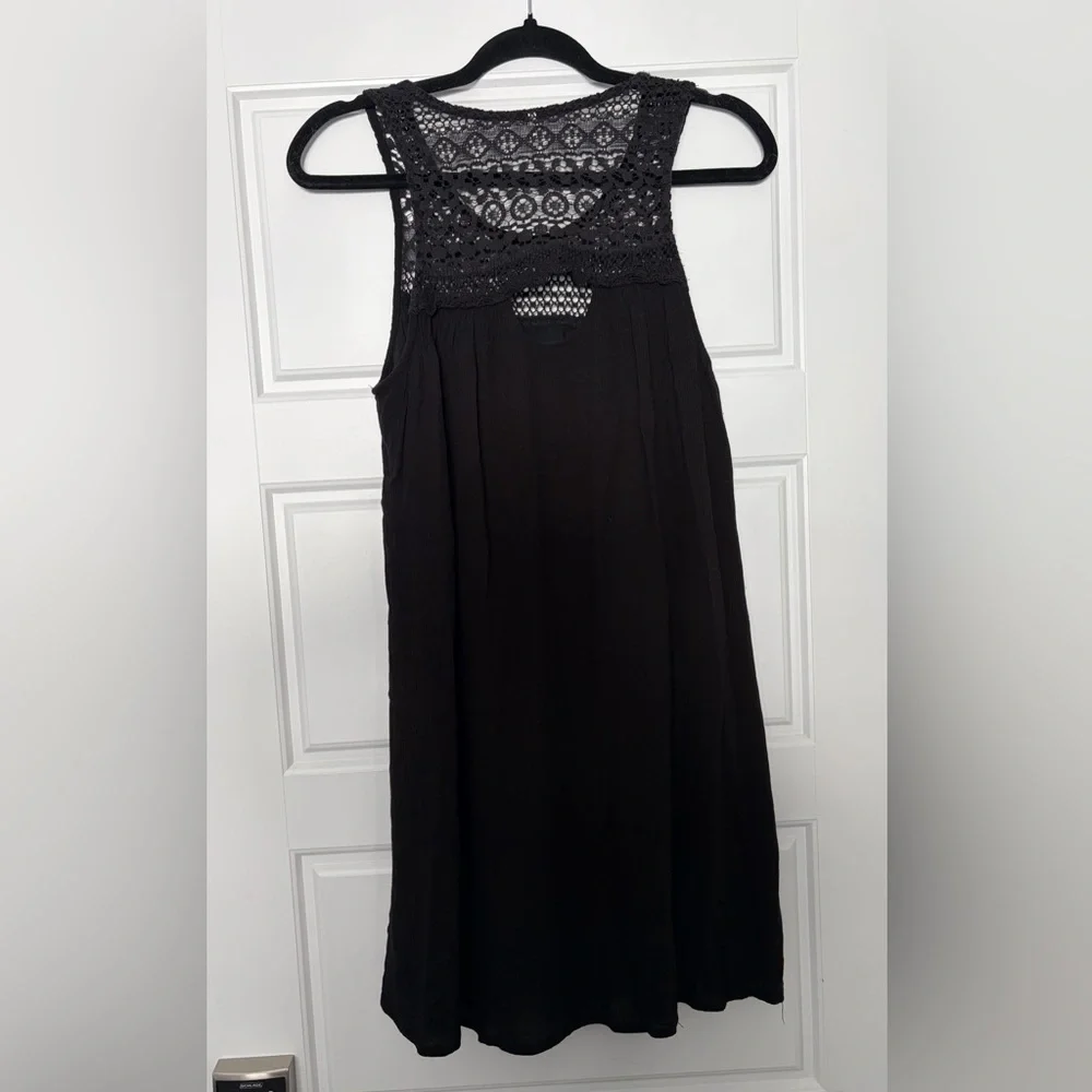 Harlow Black Lace Dress or Cover up - Picture 2 of 3